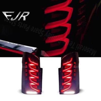 Spiral Through Taillight For Benz Vito W447 V260 16-20 Through Stream Dynamic Flowing Driving Brake Lamp Car Accessories